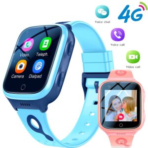 Upgraded K9H 4G Waterproof IP67 GPS wifi lbs Tracking Video Call Camera Anti Lost Smart Watch