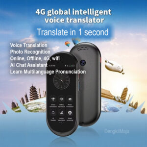 VORMOR A10 Two Way Language FAST Translation Touch Screen AI Online Offline Smart Voice Translator Image Recognition